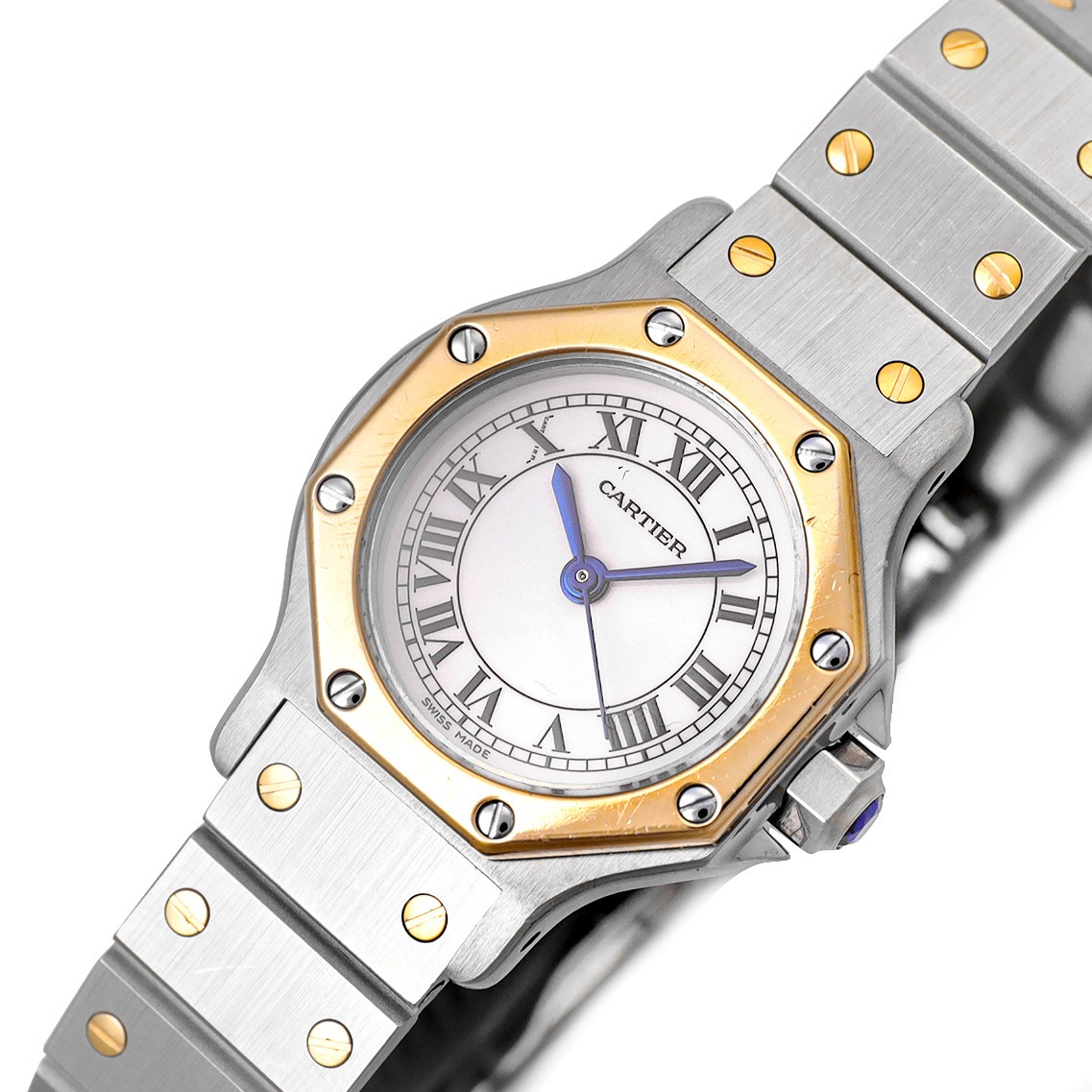 CARTIER【1980年代】サントス オクタゴン SM|ヴィンテージ