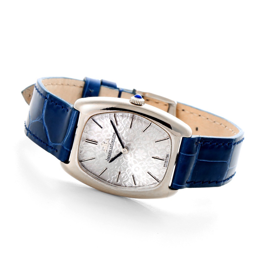 JAEGER LECOULTRE【1970年代】トノーケース フラワーモチーフ Ref
