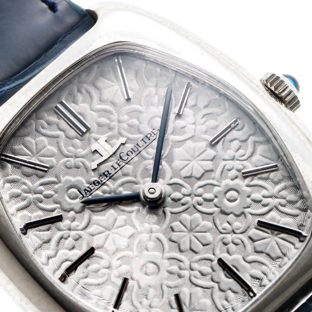 JAEGER LECOULTRE【1970年代】トノーケース フラワーモチーフ