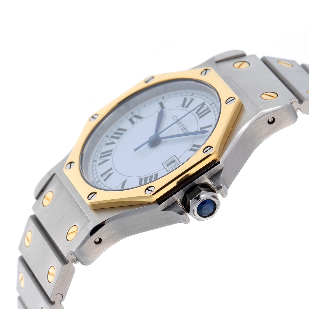 CARTIER【1980年代】サントス オクタゴン LM|ヴィンテージウォッチ専門