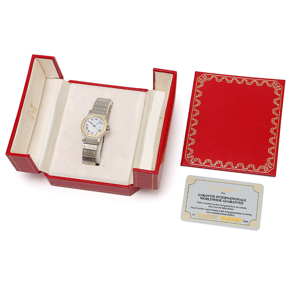 CARTIER【1980年代】サントス オクタゴン LM|ヴィンテージウォッチ専門