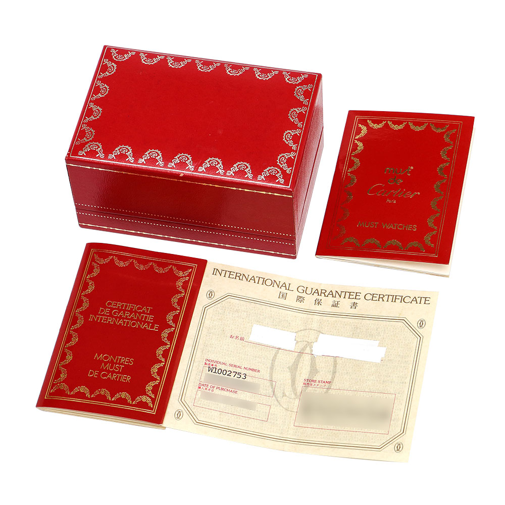 Cartier みやすかっ 国際修理保証書 25845