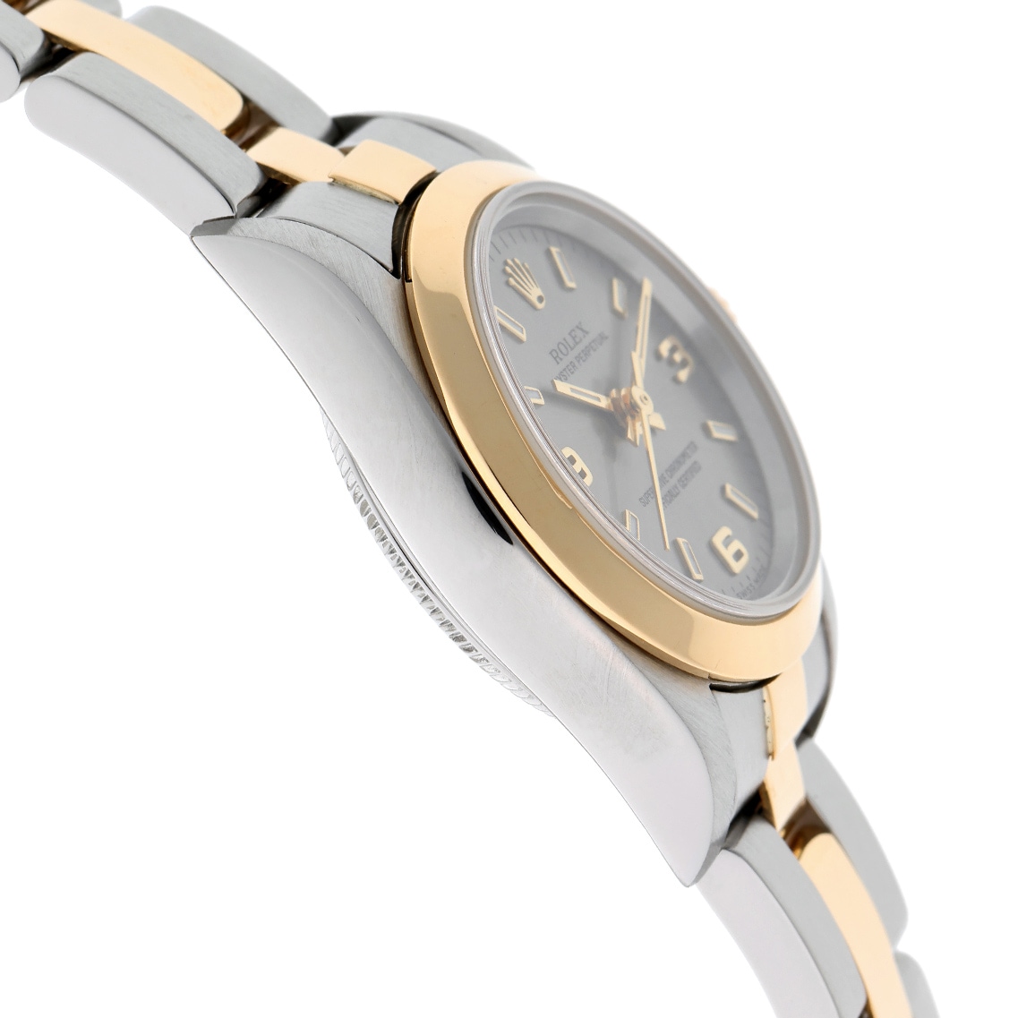 帯　金色系 ROLEX【1997-98年製 】オイスター パーペチュアル Ref.67183