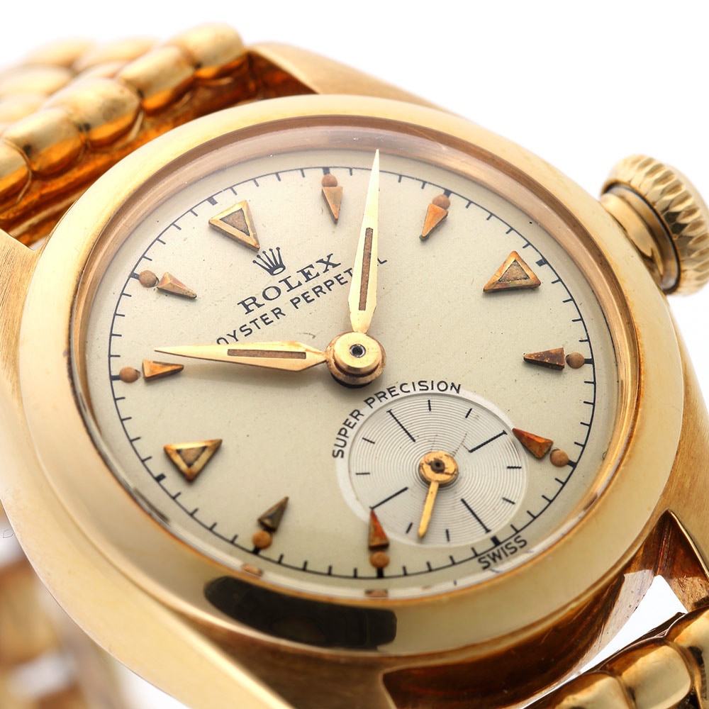 ROLEX【1950年代】 オイスター パーペチュアル バブルバック Ref.5002 