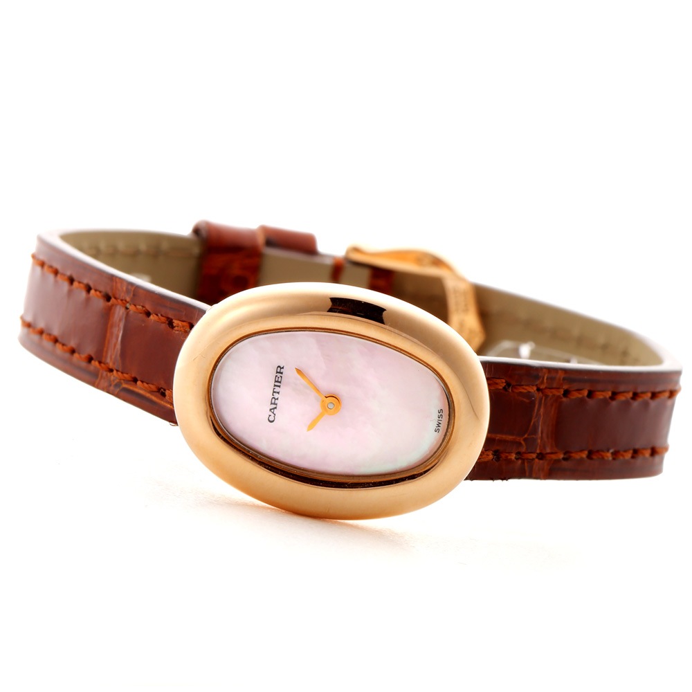 カルティエ ミニベニュワール 純正 アリゲーター ストラップ ベルト