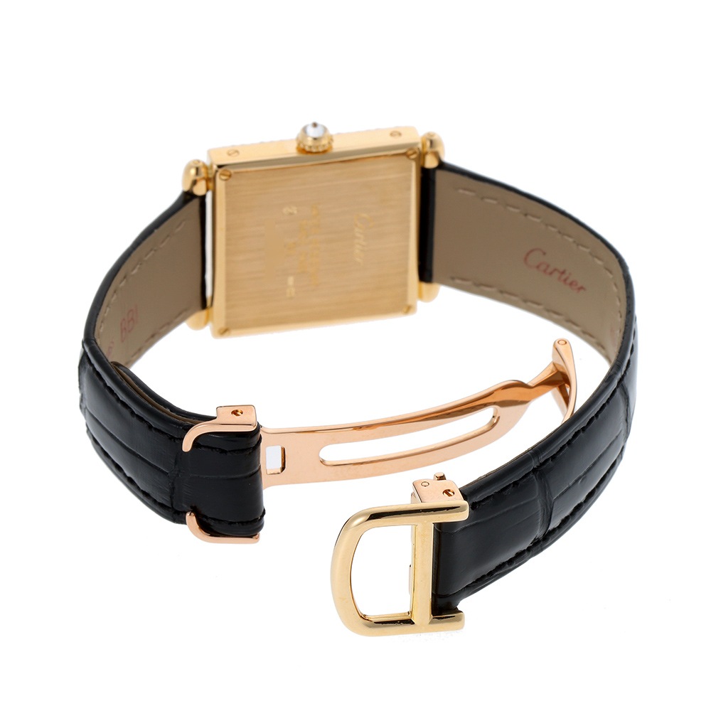 90s/00s Cartier Manhattan ハーフリムオーバルプラチナ CARTIER MM PANTHERE Ref.1310 – TIMEANAGRAM