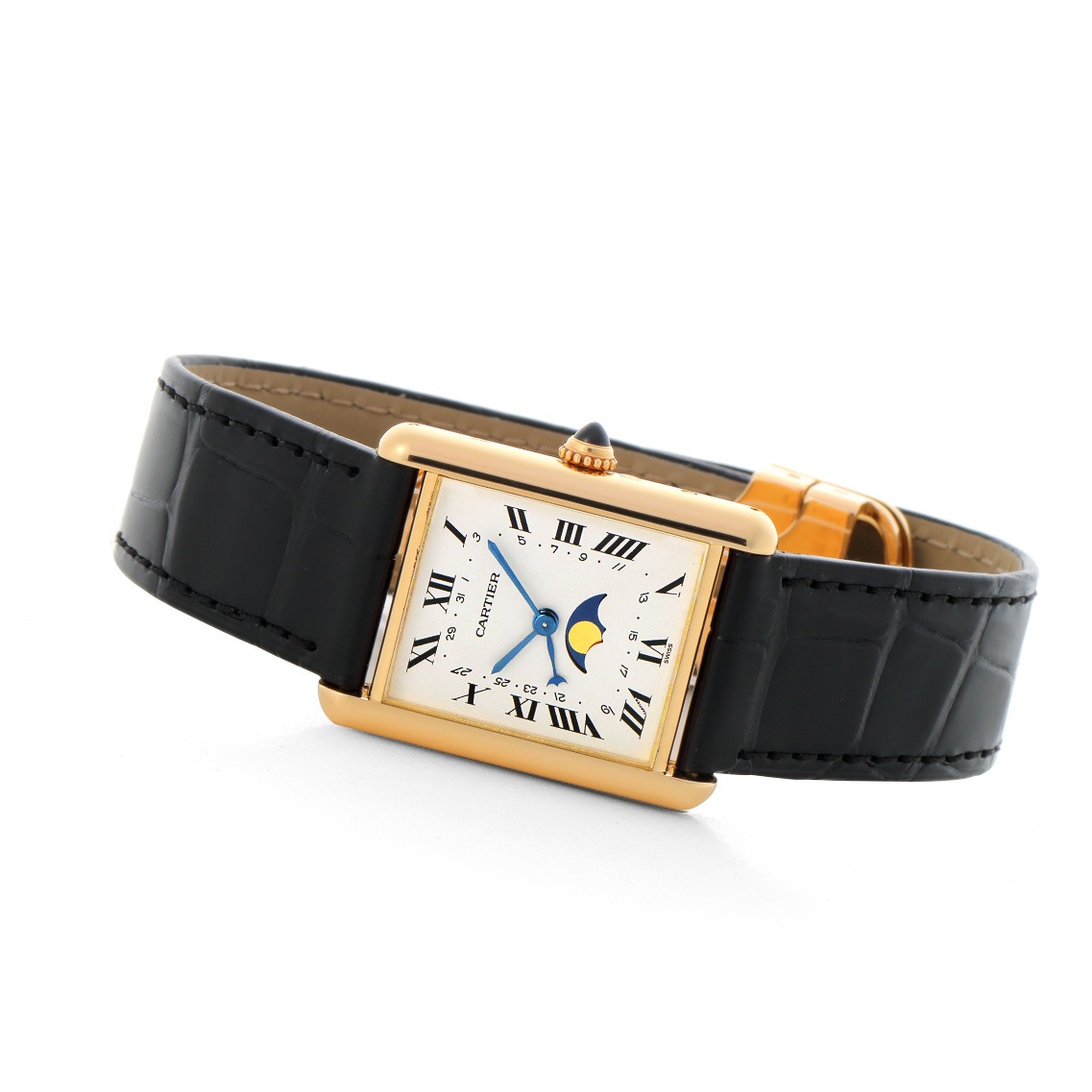 【美品】Cartier カルティエ タンク 細ベルト ゴールド ブラック 11 楽天市場】カルティエ タンク 用 Cartier Tank にぴったりの ベルト