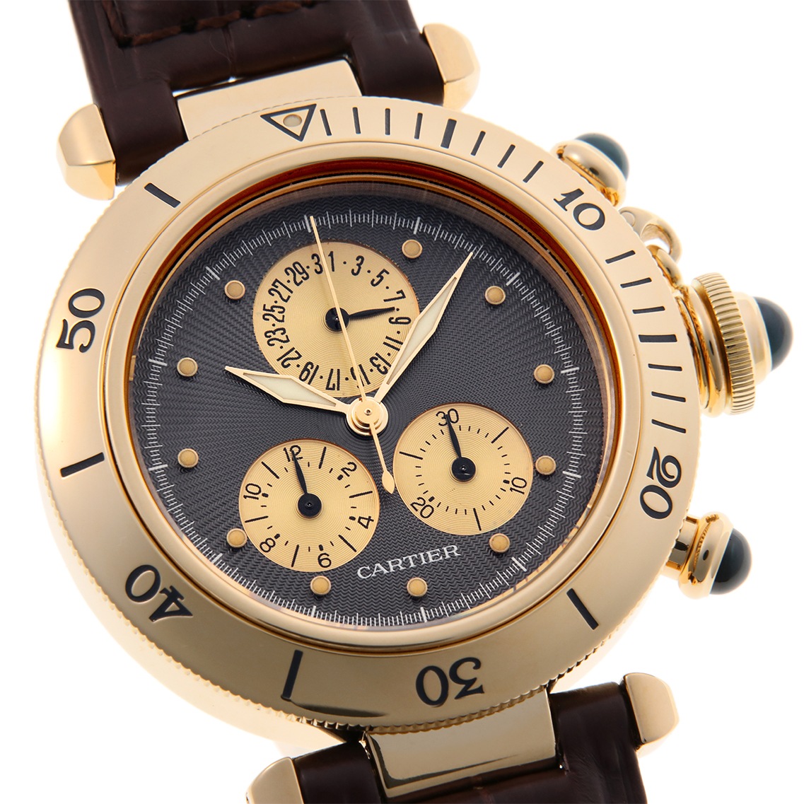 CARTIER【1990年代】パシャ クロノリフレックス Ref.W3007851