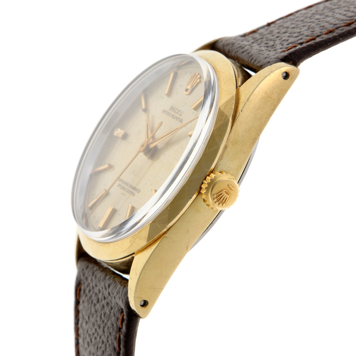 【1962-63年製】オイスター パーペチュアル トライアングルベゼル Ref.1025