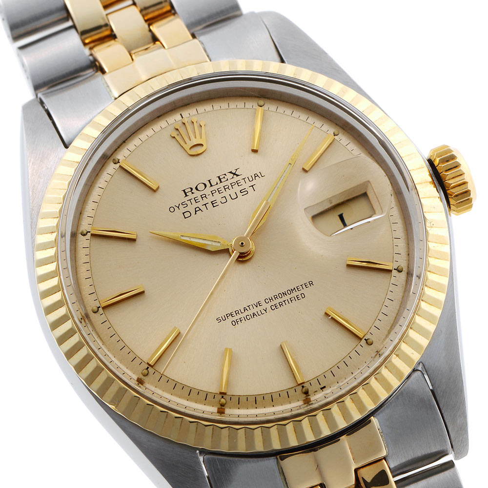 ロレックス Ref.1601オイスターパーペチュアル デイトジャスト箱付 訳あり ROLEX【1965年製】オイスターパーペチュアル デイトジャスト Ref.1601