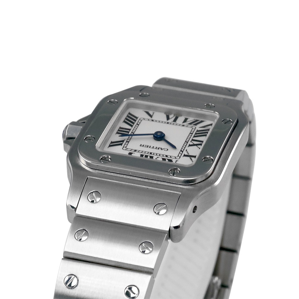 本日限定価格☆美品☆カルティエ W20056D6 サントスガルベ 腕時計 CARTIER【カルティエ】W20056D6/サントスガルベSM/買取実績