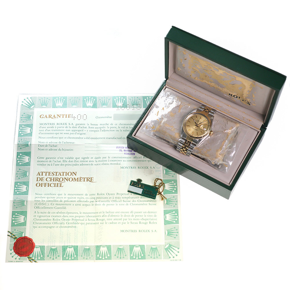 ROLEX【1986年製】オイスターパーペチュアル デイトジャスト Ref.16013