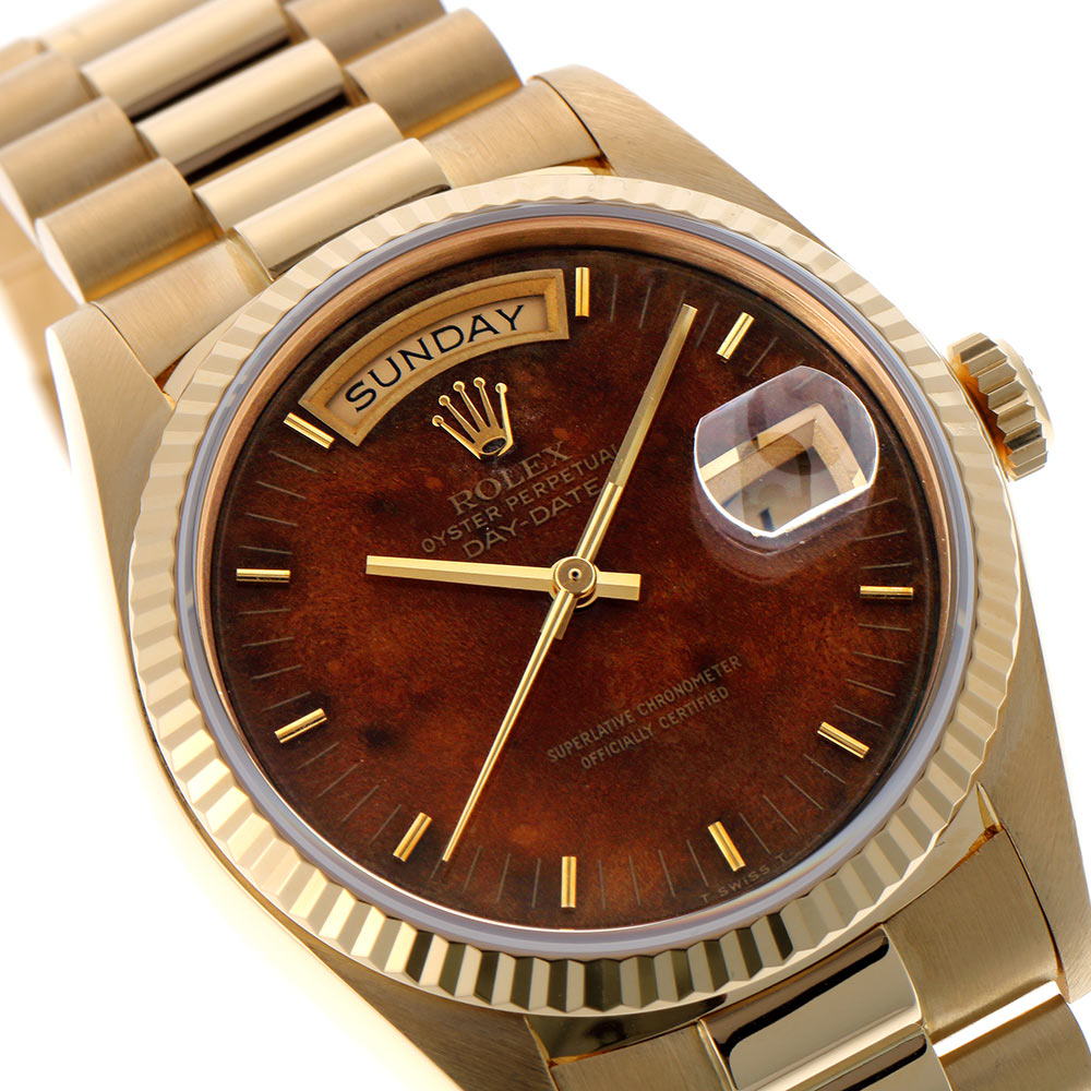 ROLEX オイスターパーペチュアルデイト　レディース　ヴィンテージ ROLEX【1986年製】 オイスター パーペチュアル デイデイト Ref.18038