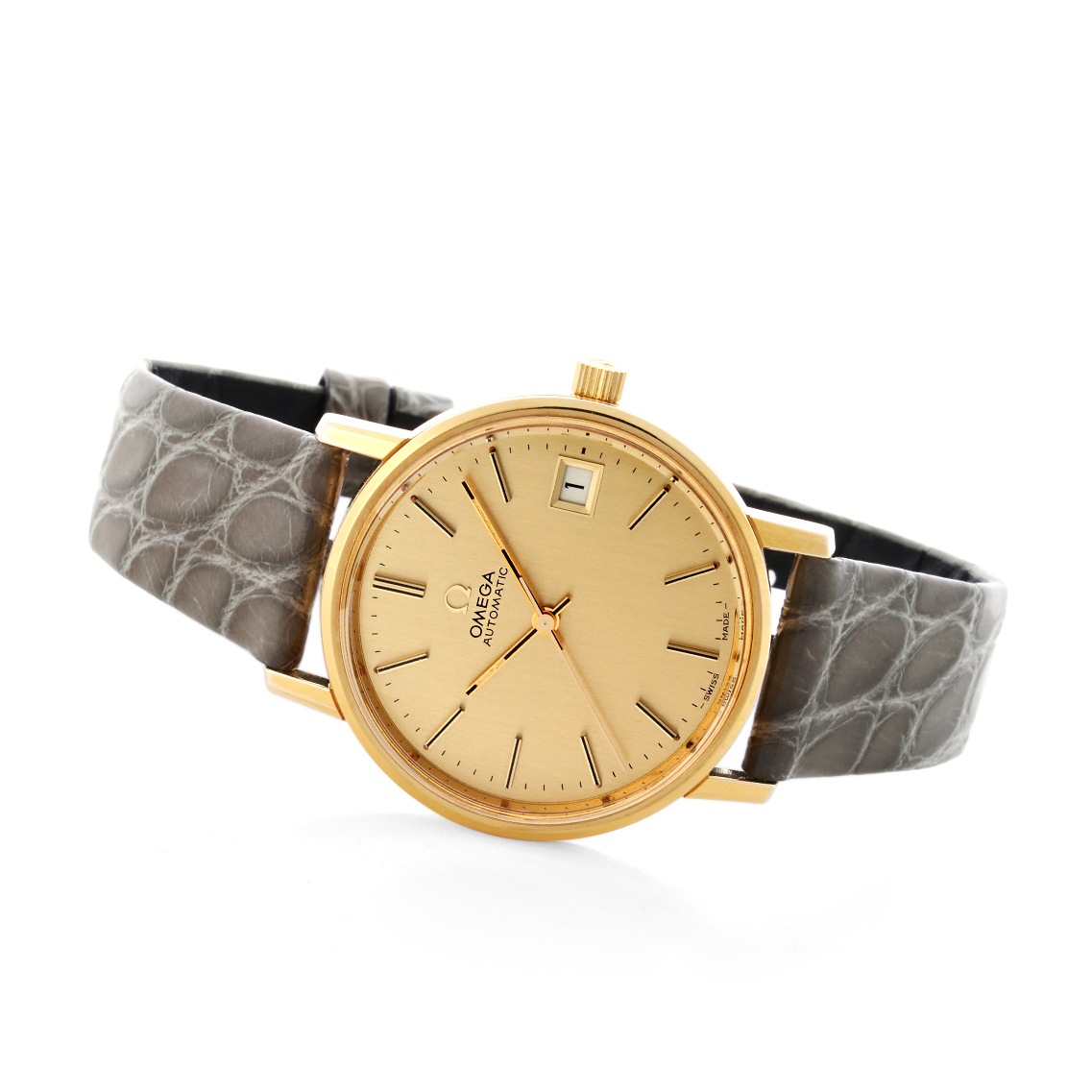 【1960年代】ラウンド デイト Cal.1012 Ref.166.0202