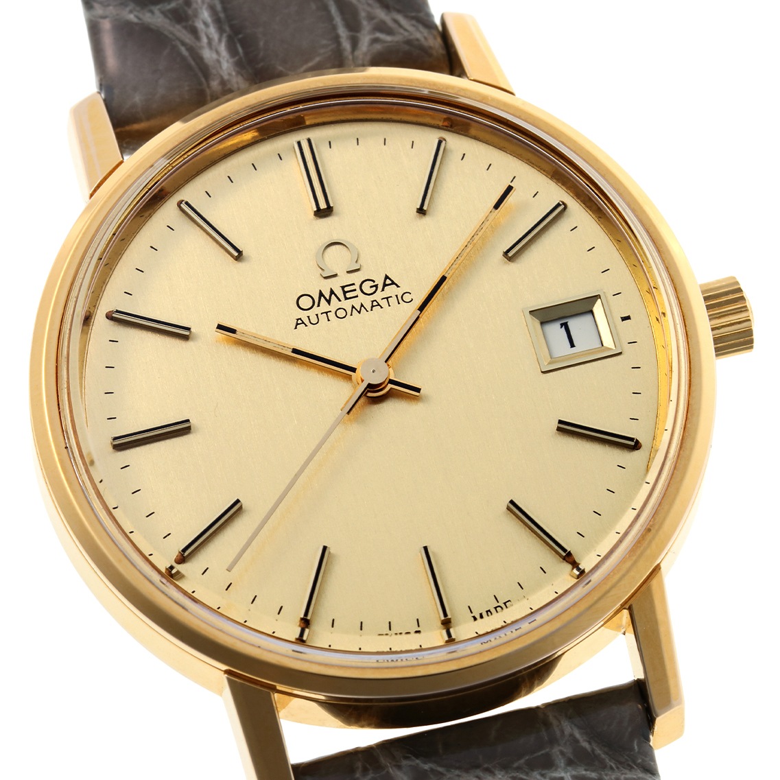 【1960年代】ラウンド デイト Cal.1012 Ref.166.0202