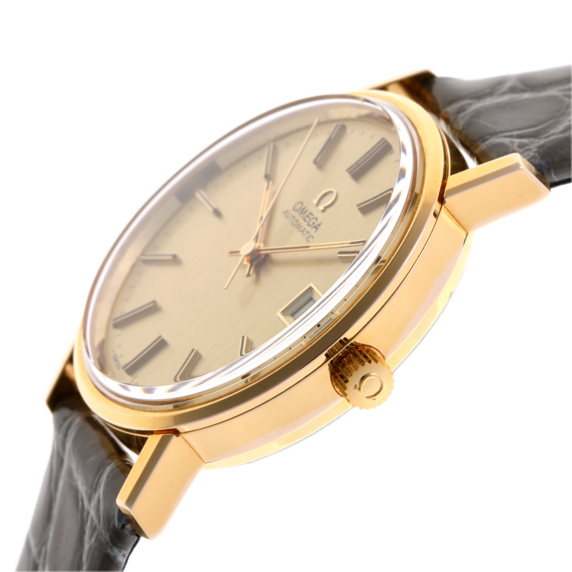 【1960年代】ラウンド デイト Cal.1012 Ref.166.0202