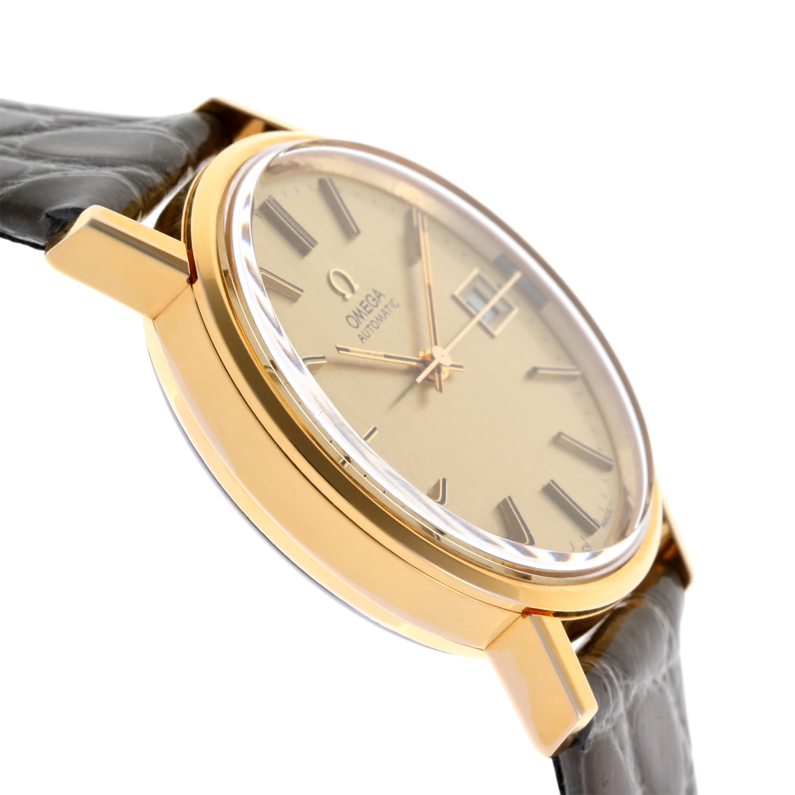 【1960年代】ラウンド デイト Cal.1012 Ref.166.0202