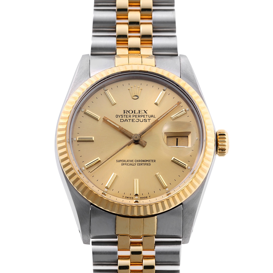 ROLEX純正 16013  コマ  K18YG/SS  2コマ デイトジャスト ロレックス 16013 2コマ SS/YG コンビ 純正品 ROLEX純正 16013 コマ