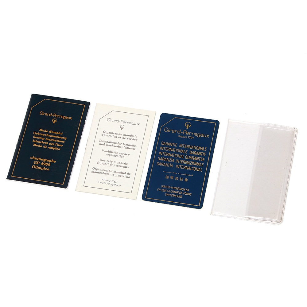 【1990年代】GP 4900 クロノグラフ Ref.4910