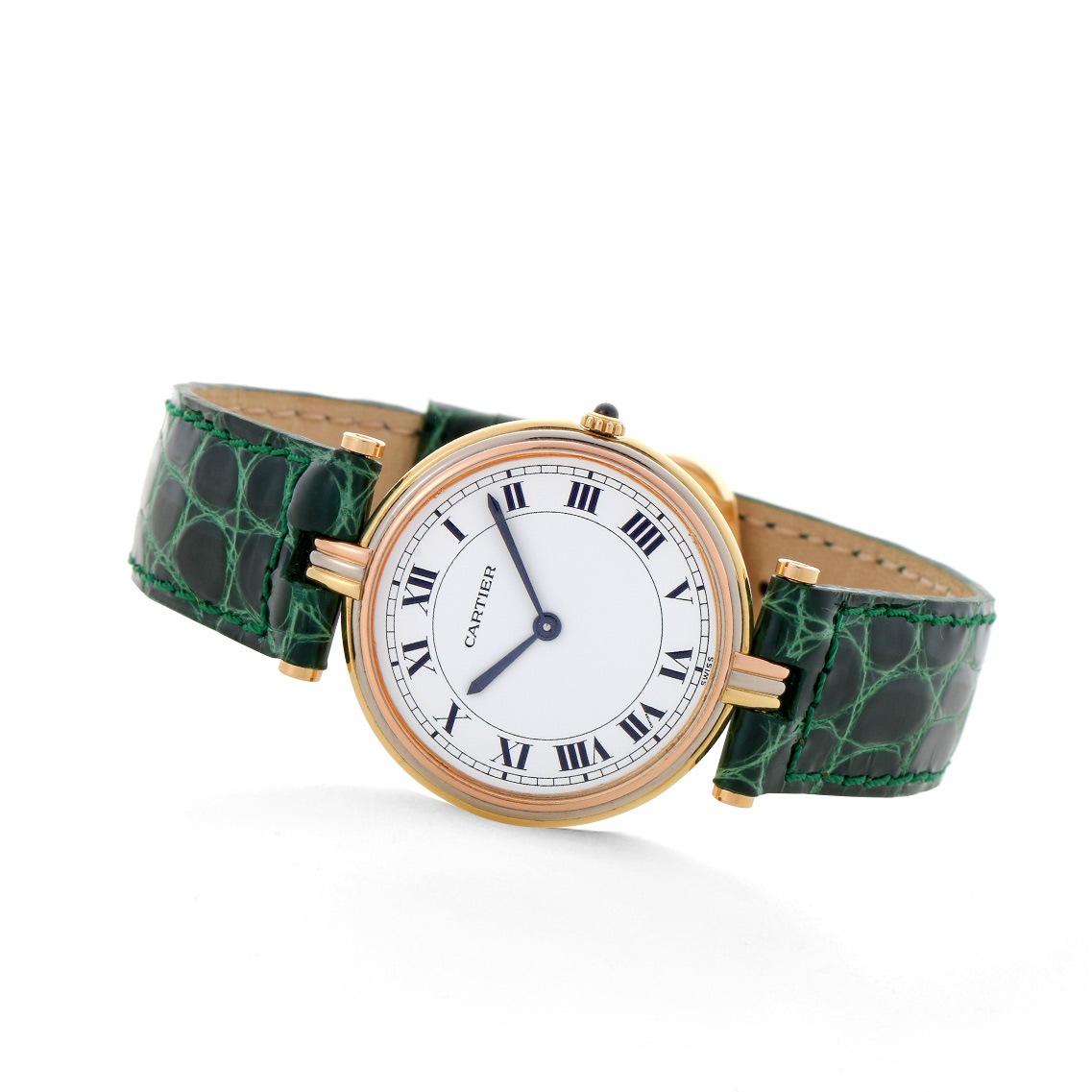 美品CARTIER / カルティエ サントス ヴァンドームレディース クォーツ 徐々に人気が出ているサントスヴァンドーム。