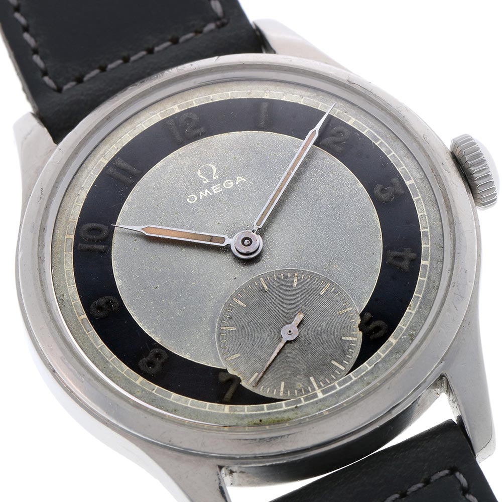 OMEGA【1940年代】スヴェラン ブルズアイ Ref.2400【30mmキャリバー