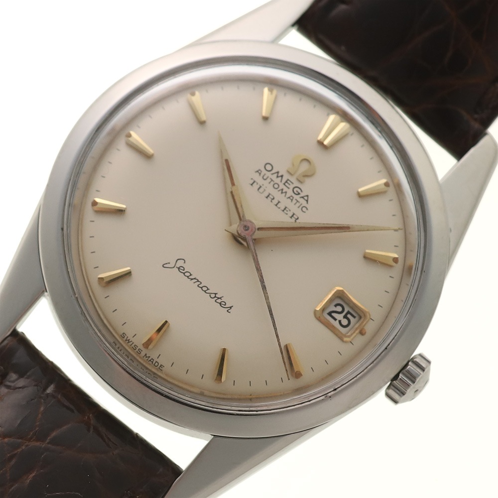 OMEGA【1960年代】シーマスター デイトTURLER Wネーム|ヴィンテージ