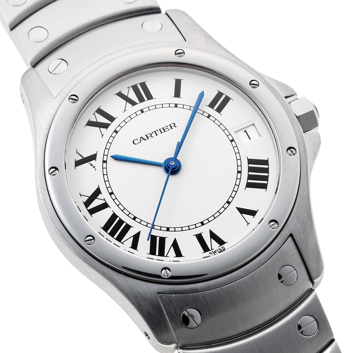 【1990年代】サントス ラウンド LM Ref.W20026K1