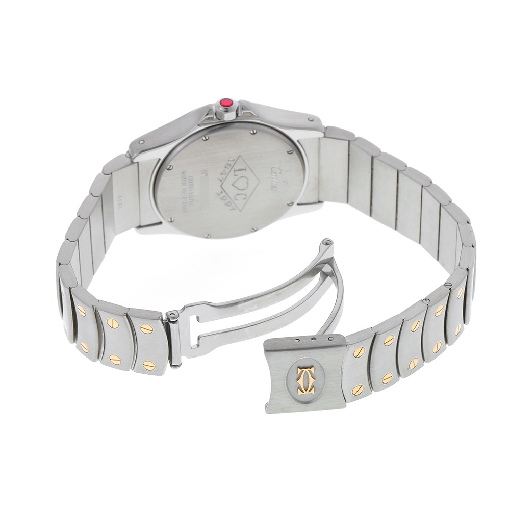 CARTIER【1997年製】サントス ラウンド GMT 150周年記念 Ref.W20038R3