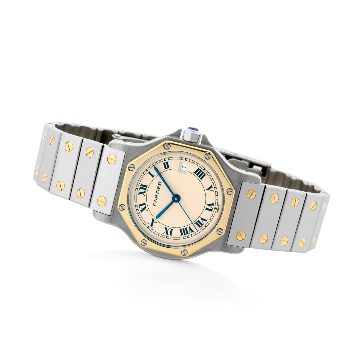 CARTIER【1990年代】サントス オクタゴン LM Ref.W2001583