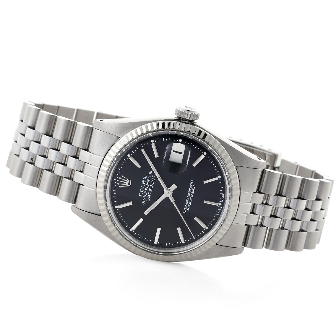 ロレックス Ref.1601オイスターパーペチュアル デイトジャスト箱付 訳あり ROLEX【1974年製】オイスター パーペチュアル デイトジャスト Ref.1601