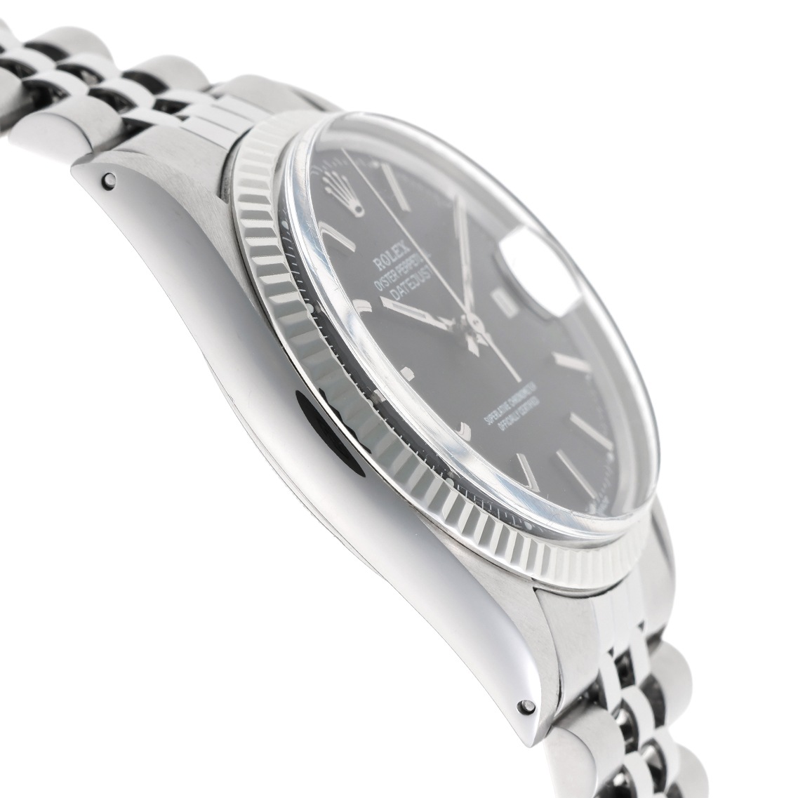 ロレックス Ref.1601オイスターパーペチュアル デイトジャスト箱付 訳あり ROLEX【1969年製】オイスター パーペチュアル デイトジャスト Ref.1601