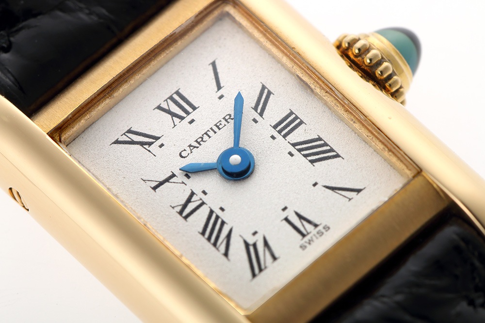 琴 ヴィンテージ 年代物 CARTIER【1980年代】ミニタンク Ref.828001|ヴィンテージ