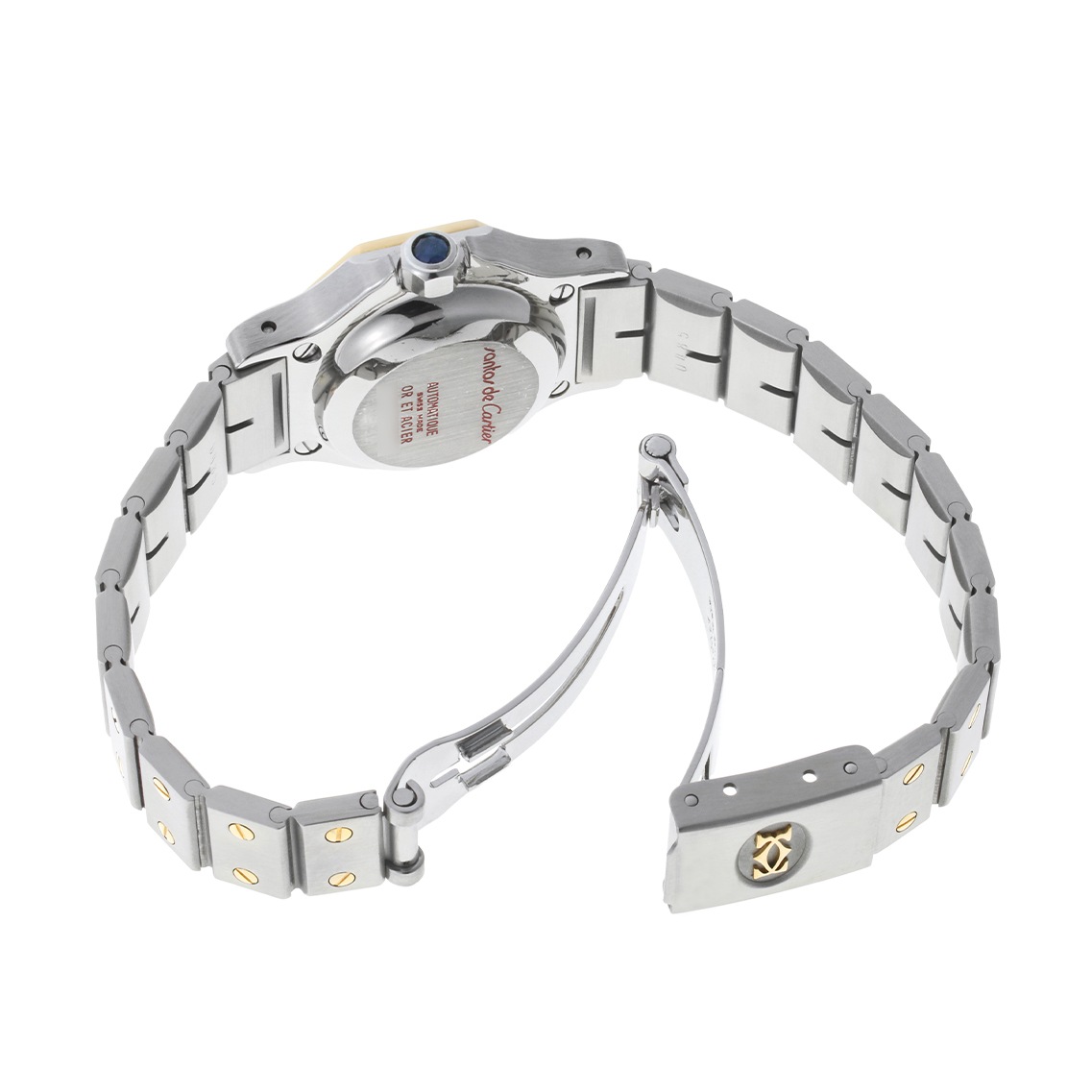 【ジャンク品】腕時計 Cartier サントスオクタゴン CARTIER カルティエ サントス オクタゴン 腕時計 ステンレス