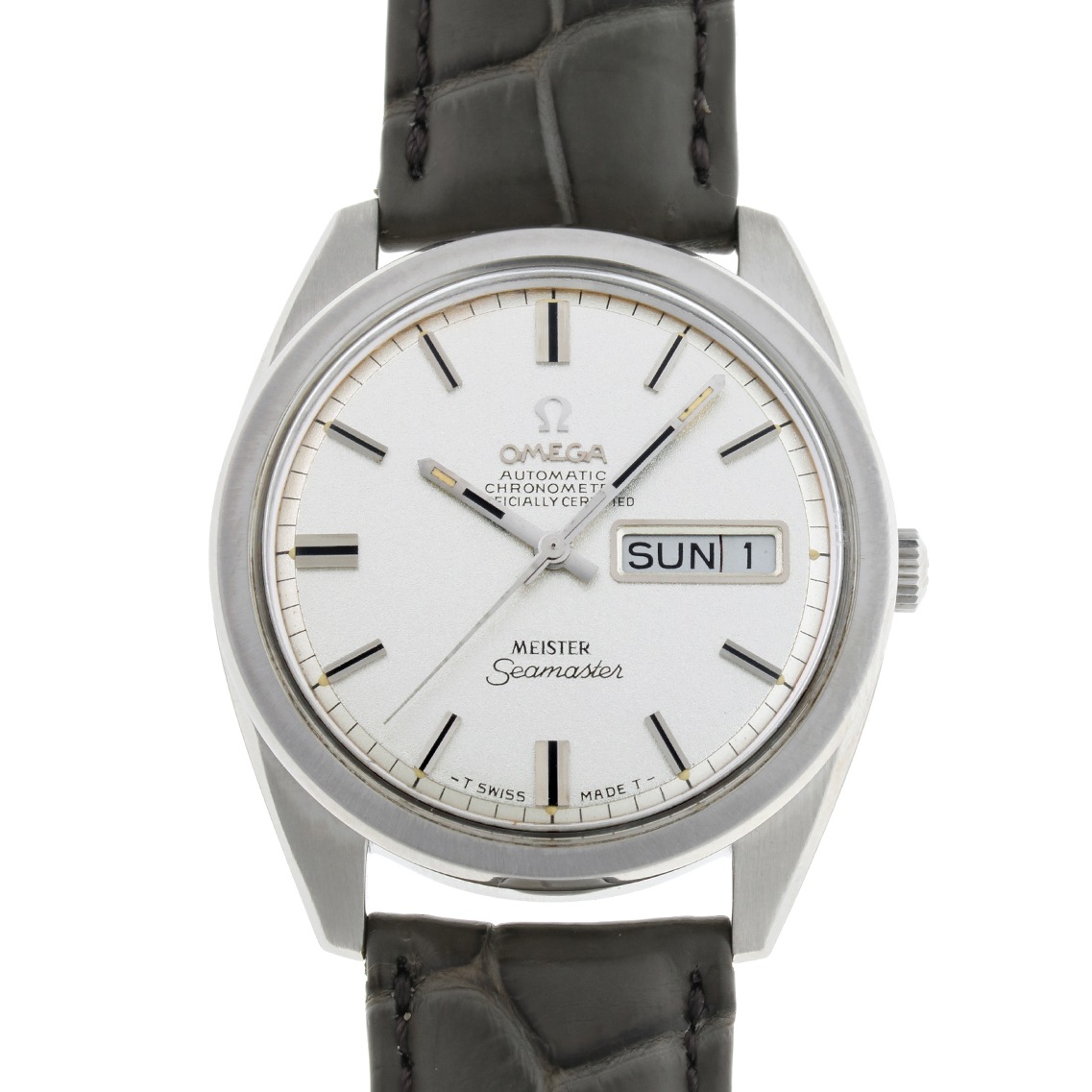 【1970年代】シーマスター デイデイト MEISTER Wネーム Ref.166.032