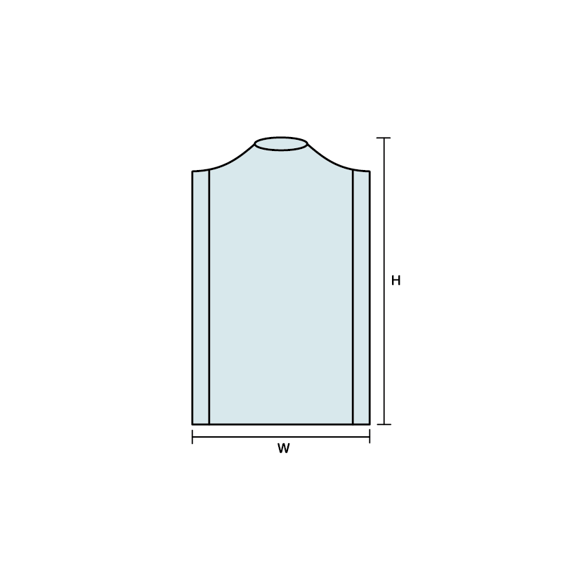 PE袋トップスマチ付き 1000枚セット