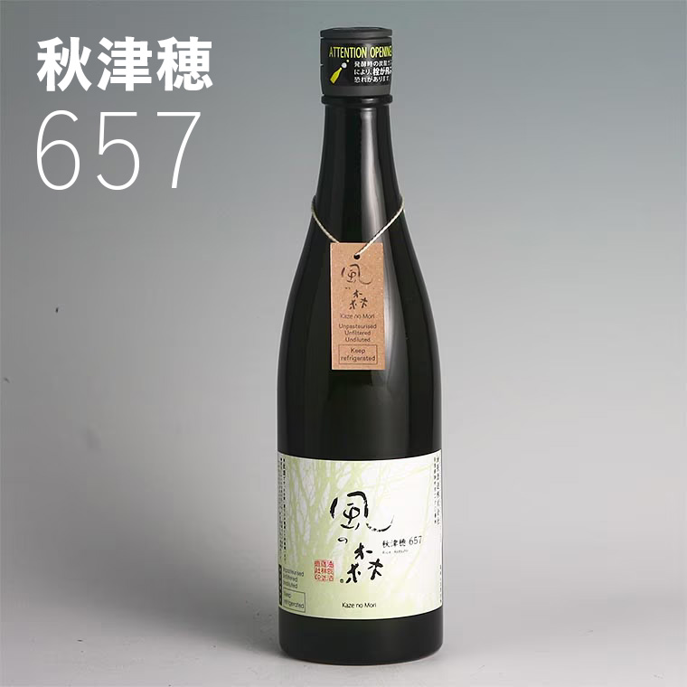 風の森　秋津穂 657 純米酒　720ml