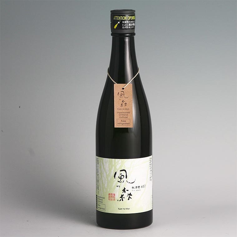 風の森　秋津穂 657 純米酒　720ml