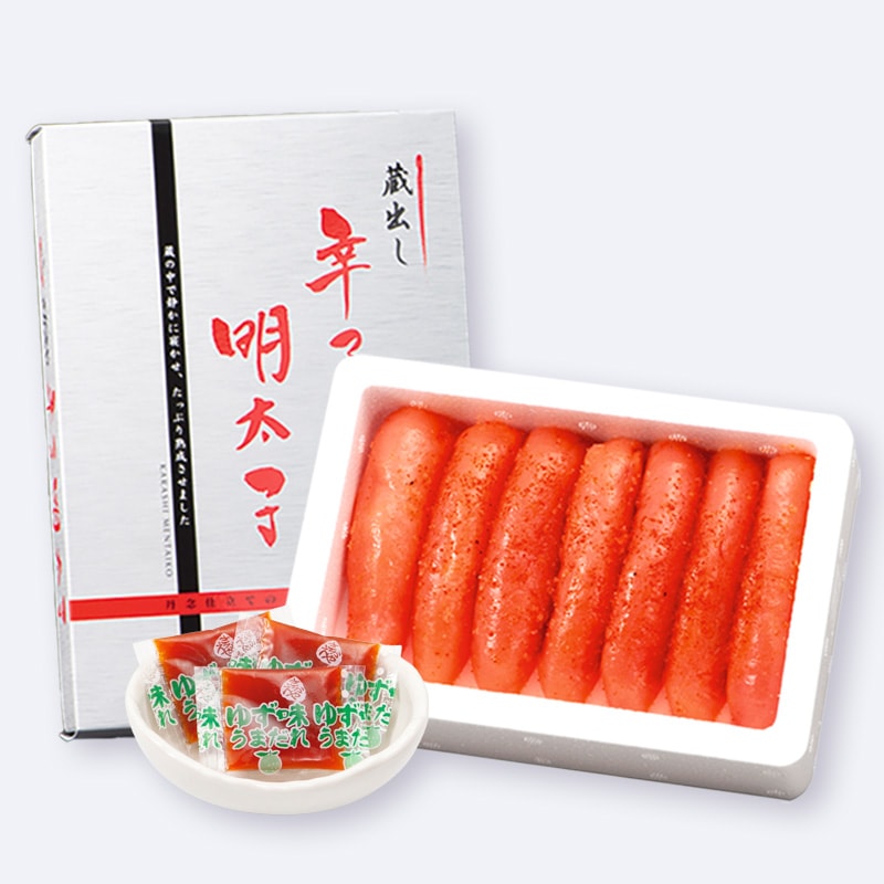 《限定販売》ゆずタレ付きの明太子400g