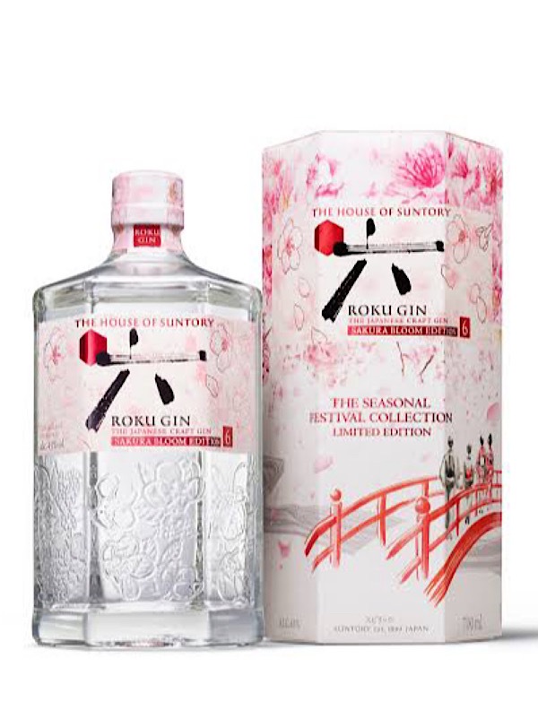 ジン六　SAKURA BLOOM EDITION Roku Sakura Bloom | Japanese Gin | The House of Suntory