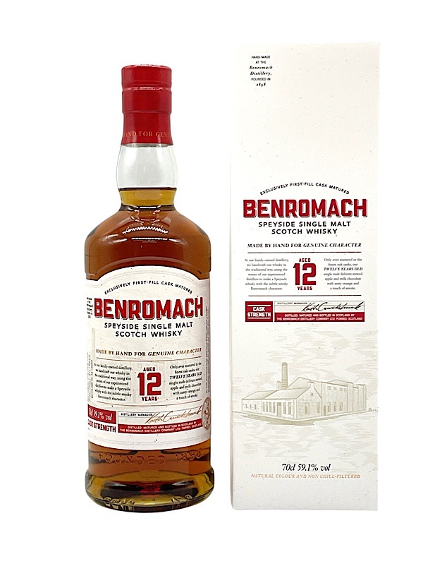 ベンロマック 12年 カスクストレングス | ウイスキー,スペイサイド