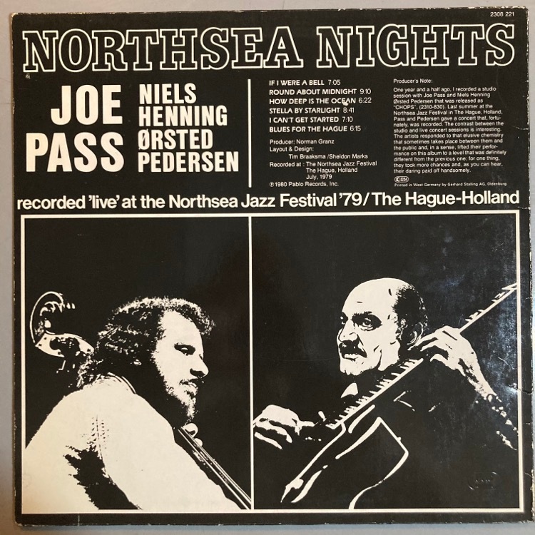 Joe Pass & Niels-Henning ?rsted Pedersen / Northsea Nights20%OFF