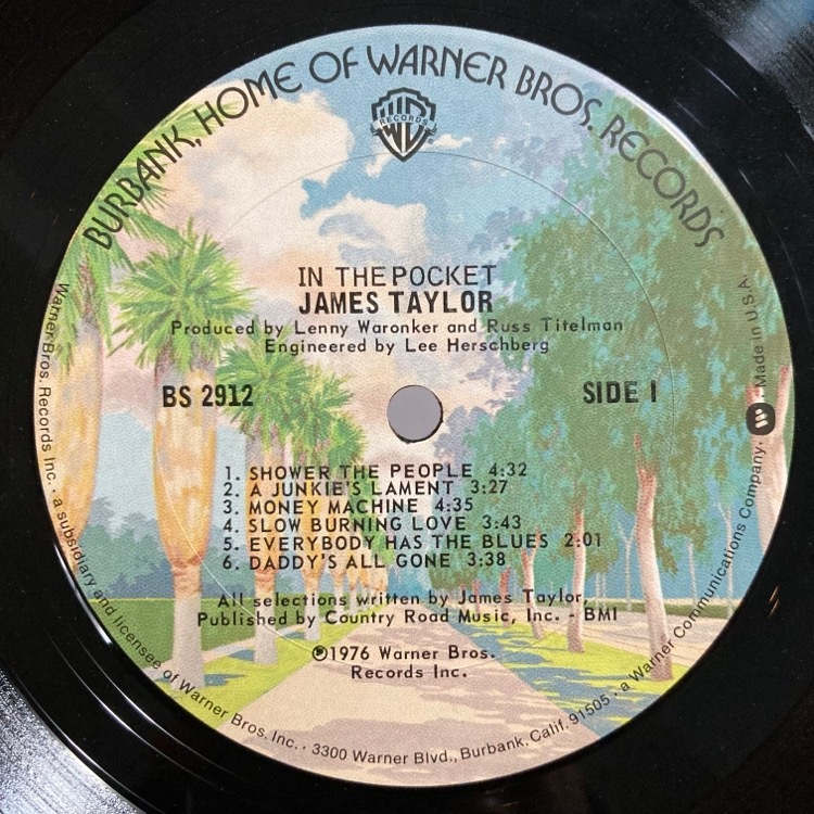 James Taylor In the Pocket LSシャツ James Taylor In the