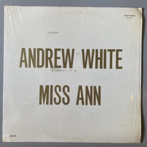 ANDREW WHITE / MISS ANN��SALE���ʡ�