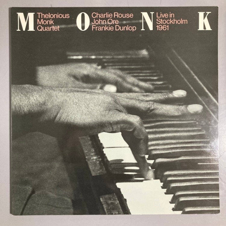 THELONIOUS MONK / LIVE IN STOCKHOLM 1961【SALE価格】 | JAZZ | 京都 