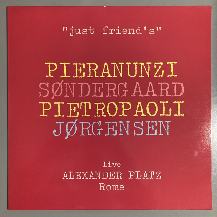 ENRICO PIERANUNZI / JUST FRIENDSSALEʡ