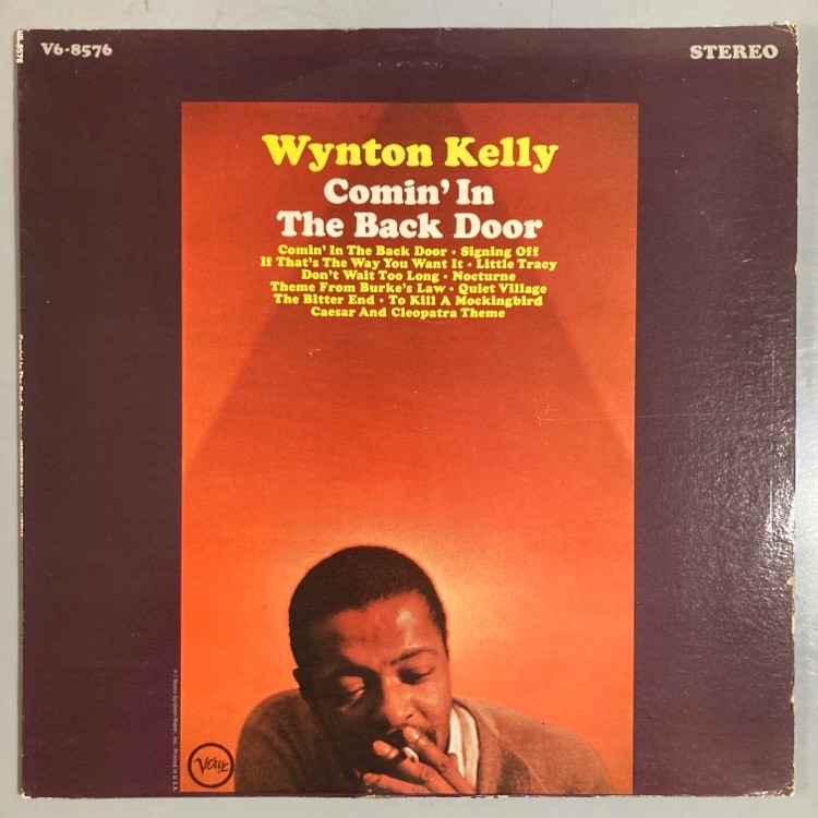 WYNTON KELLY / COMIN IN THE BACK DOOR