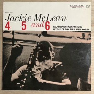 JACKIE MCLEAN / 4,5 AND 6SALEʡ