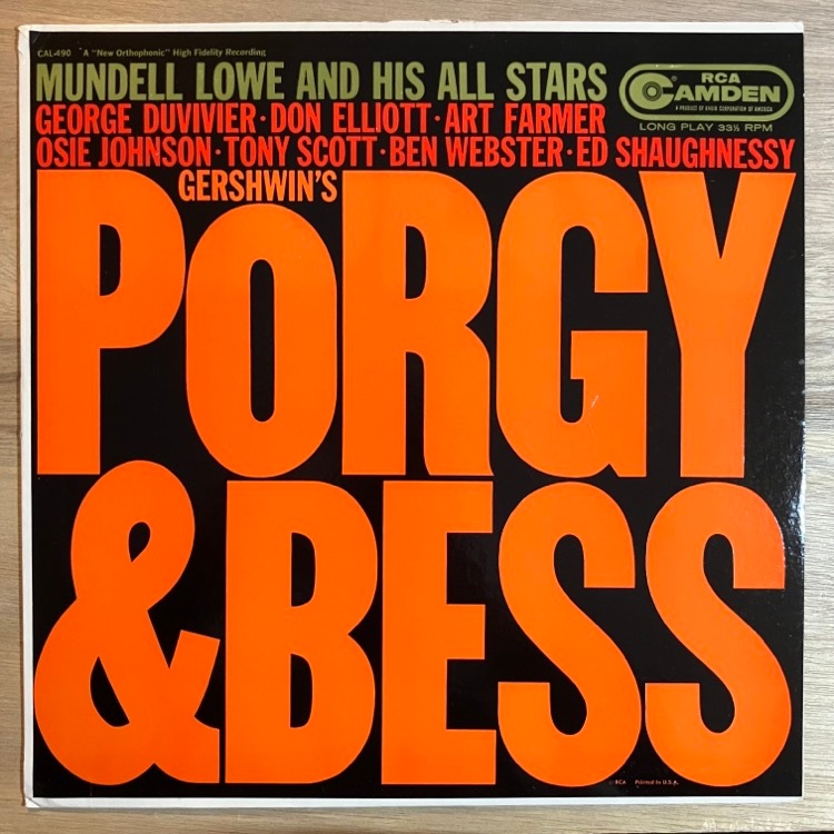 MUNDELL LOWE / PORGY AND BESS