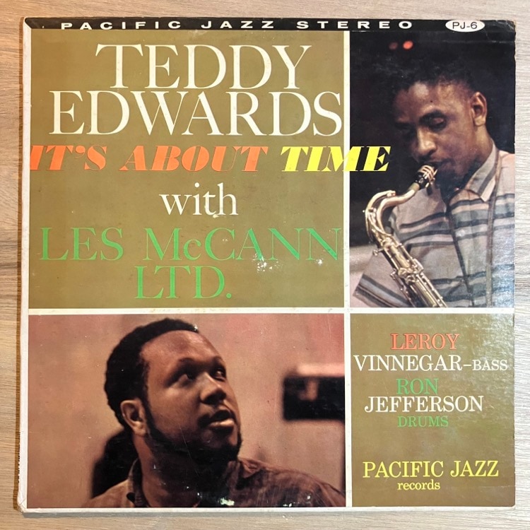TEDDY EDWARDS / IT'S ABOUT TIME
