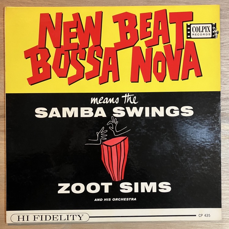 ZOOT SIMS / NEW BEAT BOSSA NOVA MEANS THE SAMBA SWING